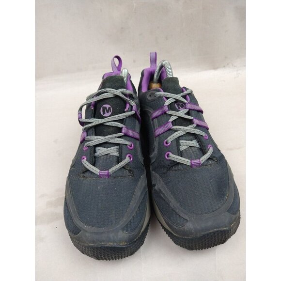 Womens Merrell Proterra GTX Hiking Shoes Size 9 Black/purple J48118 - Picture 2 of 10